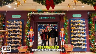 LONDON CHRISTMAS 2025 | Inside Selfridges Christmas Shop 2025 🎄✨ London’s Most Magical Holiday Store