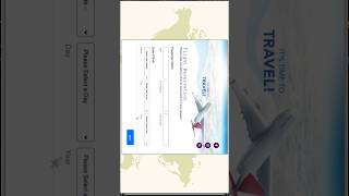 Travel Passport Form Validation using HTML CSS & JavaScript ✈️ | Modern Form Design Tutorial #shorts
