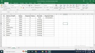 How To Add Checkbox In Excel Sheet ✅✅ Testing Phase🚶‍♂️🚶‍♂️