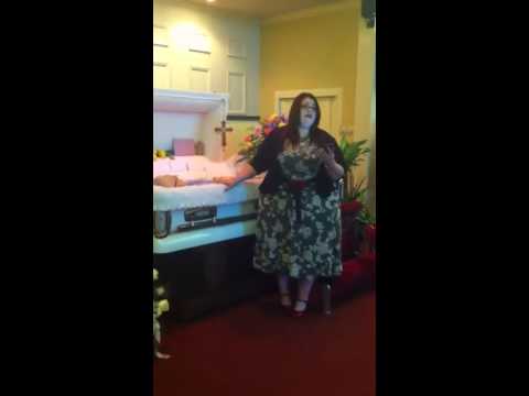 Amazing Grace by Heather Rowe at my grandmas funeral