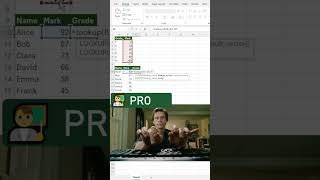 🎓 Instantly assign grades in Excel with LOOKUP #excel  #excelforbeginners  #excelfunctions