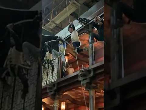 War 2 behind the scene of opening scene 🎬