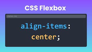 CSS align-items made easy 🔥