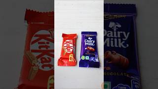 Chocolate 🍫🍫🍫 dairy milk and KitKat new item #shorts #short #chocolate #food