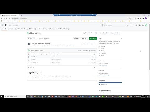 Introduction to Collaborative Development with GitHub: Merge Branch into main Branch