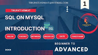 SQL Training | Online Training | Learn SQL for Beginners | Day 01