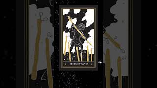 Seven Of Wands | General Meaning | Learn Tarot  #learntarot #tarot #tarotteacher