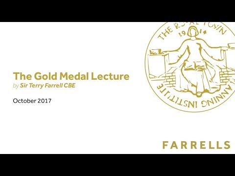 Sir Terry Farrell Royal Town Planning Institute Gold Medal Lecture