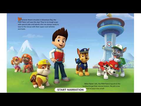 The Big Book of PAW 🐾 Patrol Kids Book Read Along