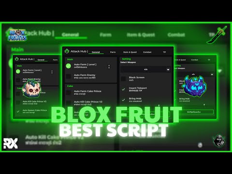 [NEW] Blox Fruits Script/Hack ATTACK Hub | Auto Farm | Auto Raid | Auto V4 (Mobile & PC)