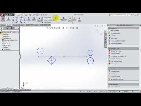 22  SolidWorks 2015 Tutorial 22  Scale Sketch