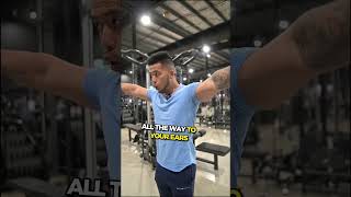 Tone up your arms with lateral raises  #workouttips #gymtips #workouttutorial