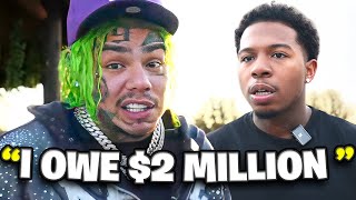 6ix9ine Tells Deshae Frost He Went Broke…
