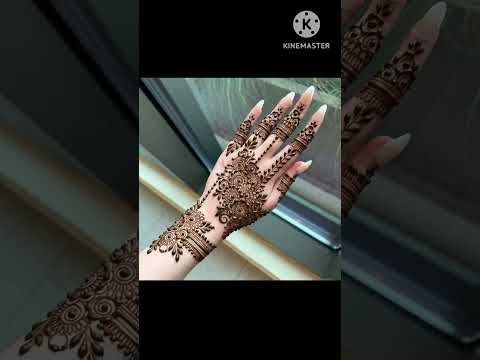Mehedi design photos #2024 #henna#new#mehedi#treanding#sarahfashiongallary
