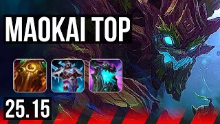 MAOKAI vs SETT (TOP) | Dominating | KR Master | 25.15