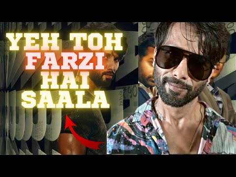 FARZI - Official Trailer || Review and Reaction || Shahid kapoor, Vijay Sethupathi || Prime Video