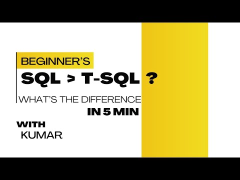 SQL vs T-SQL: What’s the Difference? | Complete Guide
