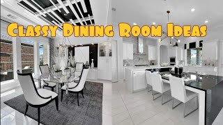 Classy Dining Area Ideas - Modern Dining Room Interior Design