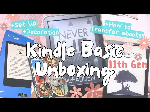 LIVING IN JAPAN 037 | Kindle Unboxing Set Up & How to Transfer Ebooks | Kindle Basic 11th Generation
