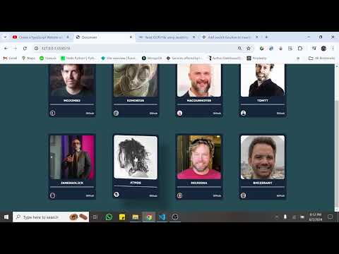 Github Api (typescript) Code in Description 💤