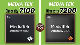 Dimensity 7100 Vs Dimensity 7200 | MediaTek