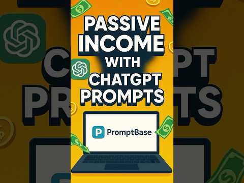 How I Make Money While I Sleep: ChatGPT Prompt Sales #shorts #chatgpt #makemoneyonline