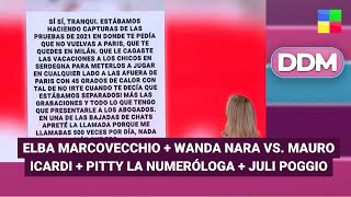 Marcovecchio + Wanda y Icardi + Pitty, numeróloga + Juli Poggio  #DDM | Programa completo (22/01/26)