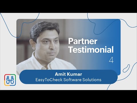 Amit Kumar I EasyToCheck Software Solutions I Zoho Partner Program Testimonial