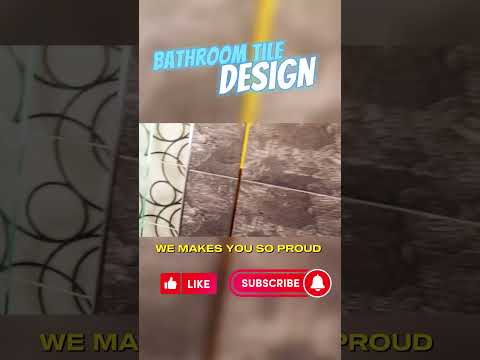 BATHROOM TILE DESIGN🤩#shortsvideo #SHORTS #shorts #trendingshorts #bathroomtile
