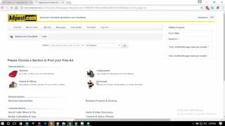 How to post on adpost with your affiliate link bangla tutorial 2017