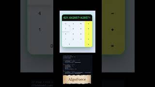 Web project #Calculator #Coding #Shorts #YouTubeShorts #TechShorts #CodeShorts #TrendingShorts #ai