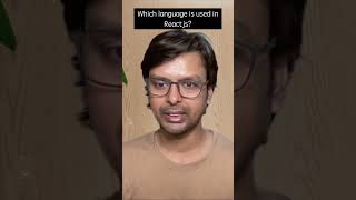 Which language is used in Reactjs? #reactjs #reactjstutorial #tutorialinhindi #coding #programming