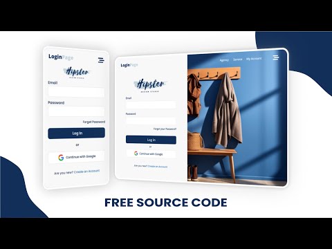 Responsive Login Form using HTML and CSS | HTML & CSS | M.A Developer
