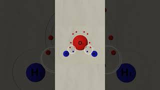 H2O - Water's Molecular Structure - Why is H2O a Polar Molecule? #shorts #h2o #covalentbond