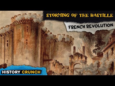 Storming of the Bastille in the French Revolution - Video Infographic
