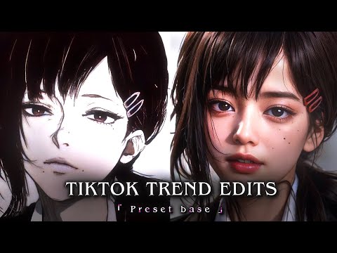 Tiktok Trend Edits Preset Base #3「Alight Link + XML + QR Code 」