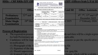 IBPS 2025-26 Revised Calendar released.#ibps #ibps2025 #bankexam #ibpsnotification #ibpscalendar