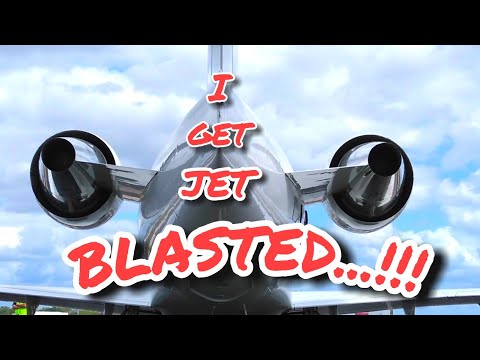 I STOOD BEHIND TWO CF34's while idling
