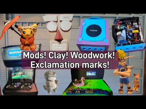 Project Updates - Arcade, Mods, Sculpting, and Beyond