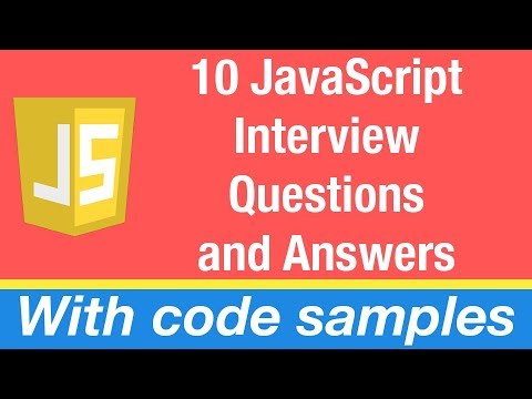 10 JavaScript Interview Questions and Answers