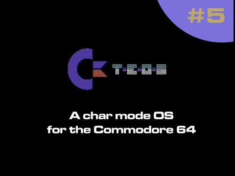 TEOS - Commodore 64 char mode OS - Status #5