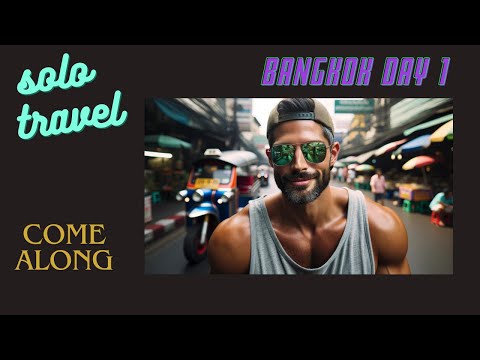 Bangkok Diaries, Day 1, finding some local food, a ride through the city, the search for a rooftop.