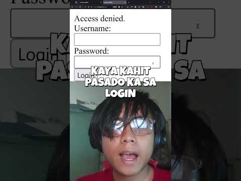 PHP Login Without Session? Here’s What Happens | TAGALOG #coding #php  #shorts