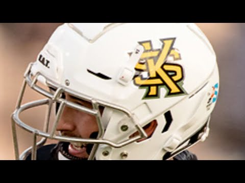 Kennesaw State Owls helmet history by @hookedonhelmets