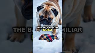 Hero Pug Rescues Baby Lost in Snowstorm | Heartwarming Survival Story #kidsadventure  #doghero