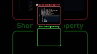 Shorthand Property CSS #codingsai