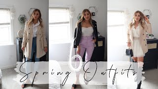 SIX SPRING OUTFITS | FASHION TRENDS | COLOUR BLOCKING TECHNIQUE | SPRING 2021