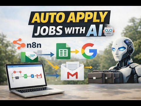 AI Job Application Automation 🔥 | Auto Apply Jobs using n8n + Google Sheets + Gemini