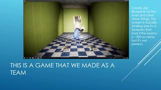 2019 Student Portfolio From High School Tech Campus Class Student IS of GCHS