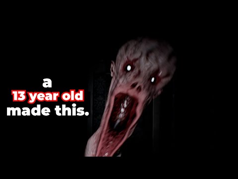 A 13 Year Old Made This Horror Game
